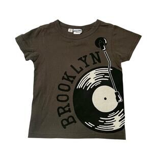 Bit’z Kids Brooklyn Record Graphic Tee Size 3/4